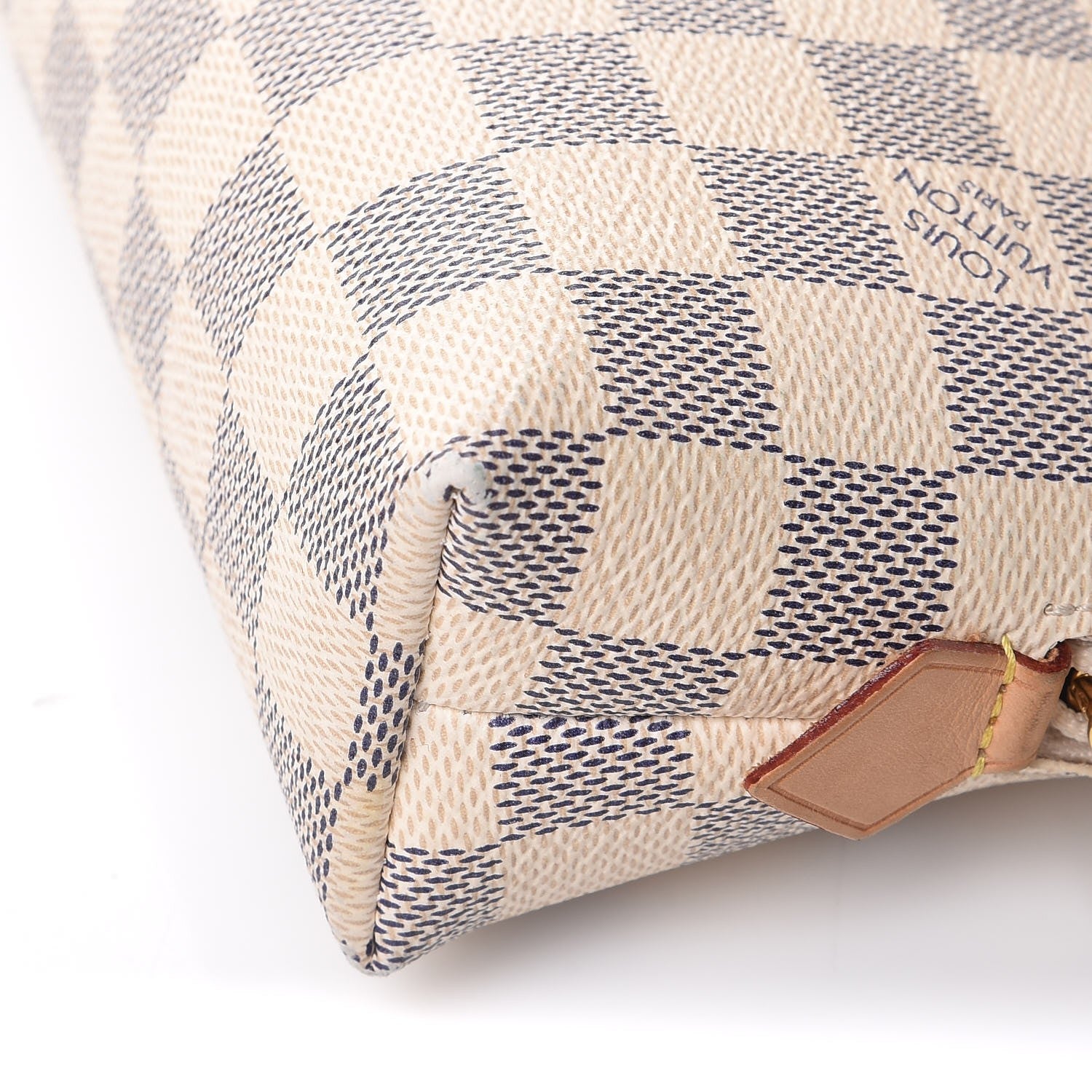 Louis Vuitton Damier Azur Cosmetic Pouch GM 9 of 12