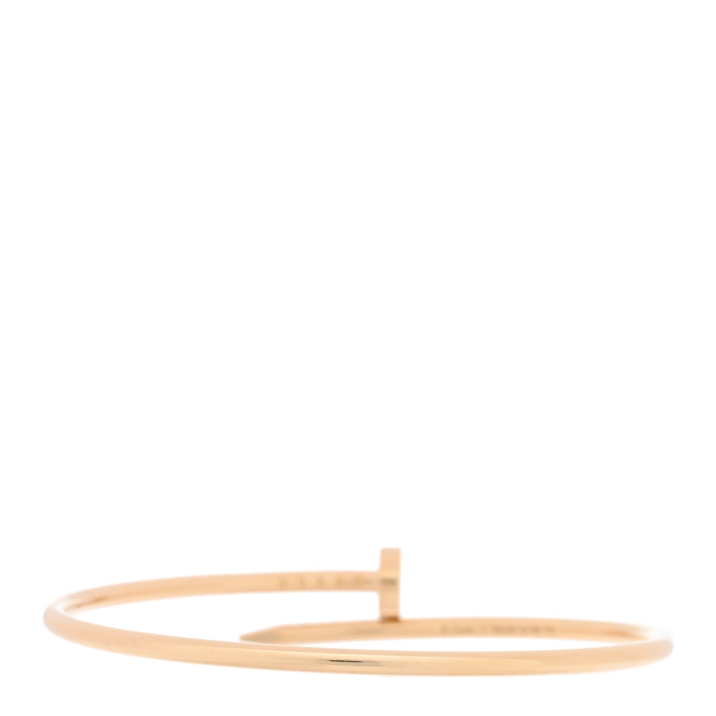 18K Yellow Gold Small Juste Un Clou Bracelet 17