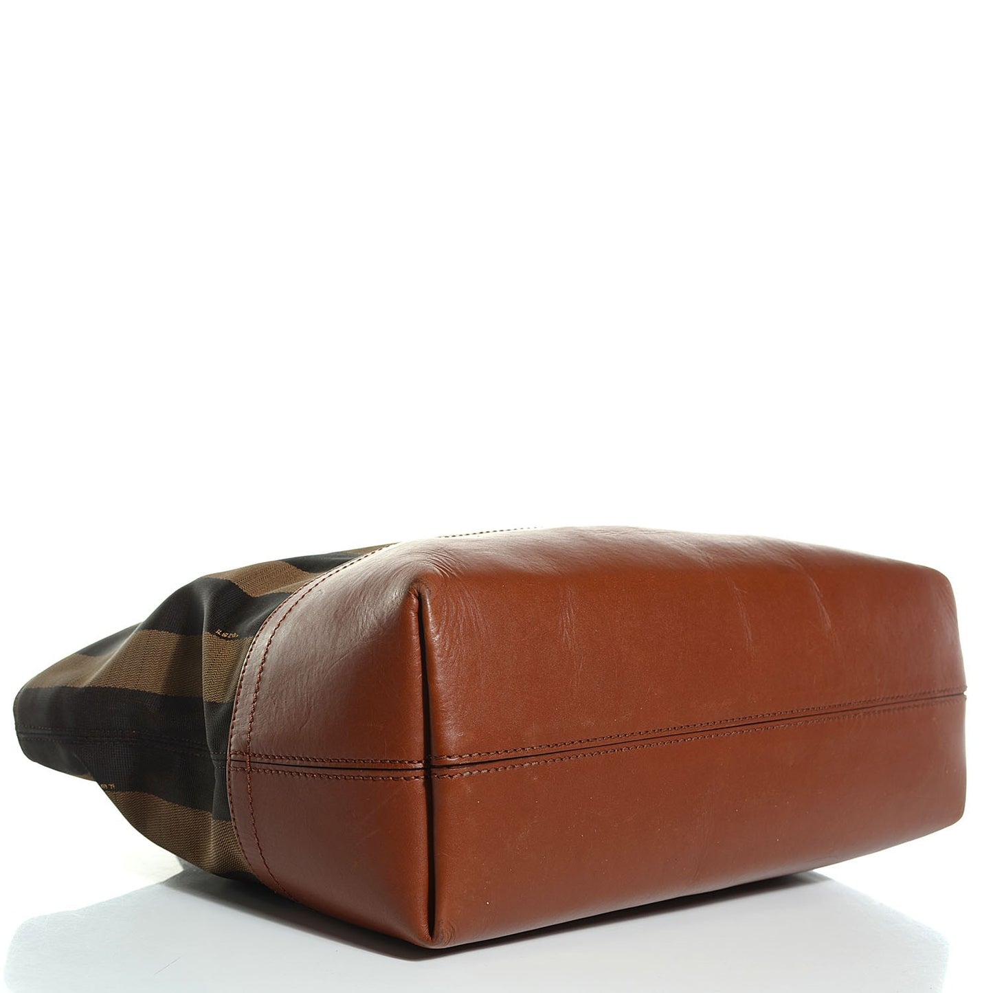 Pequin Cuoio Vegetale Medium Roll Tote Tobacco Cuoio Miele