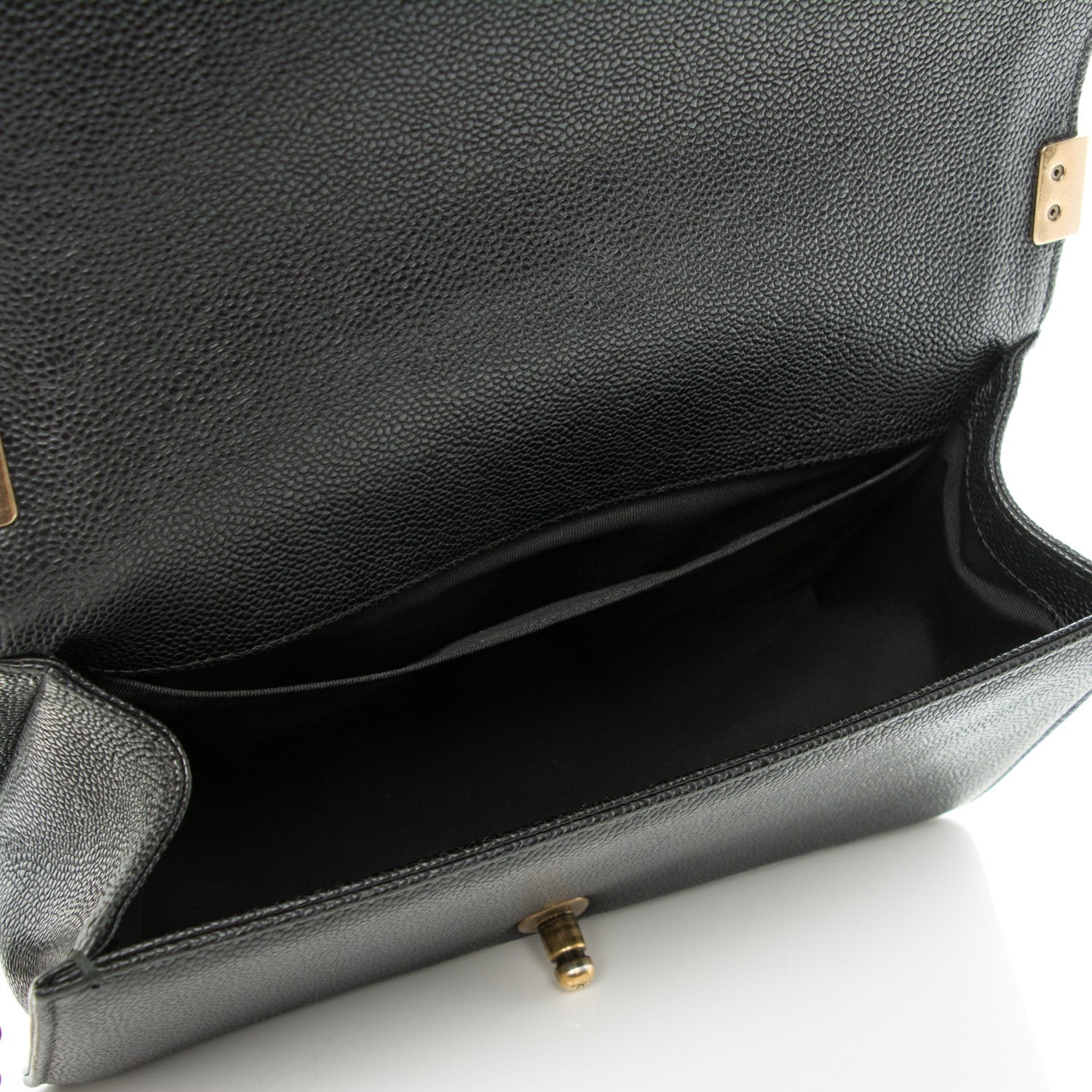 Chanel Caviar Quilted Medium Boy Flap Black 5 of 7