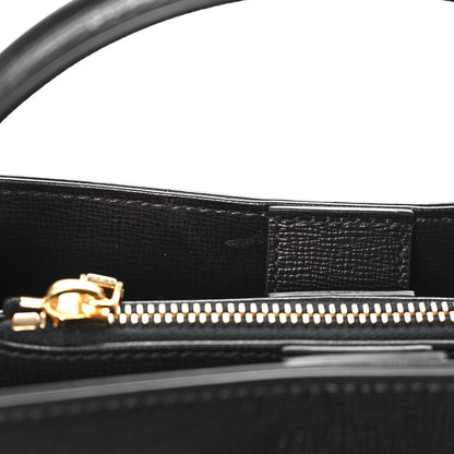 Valentino Garavani Vitello Small Rockstud Alcove Top-Handle Bag Black 11 of 12