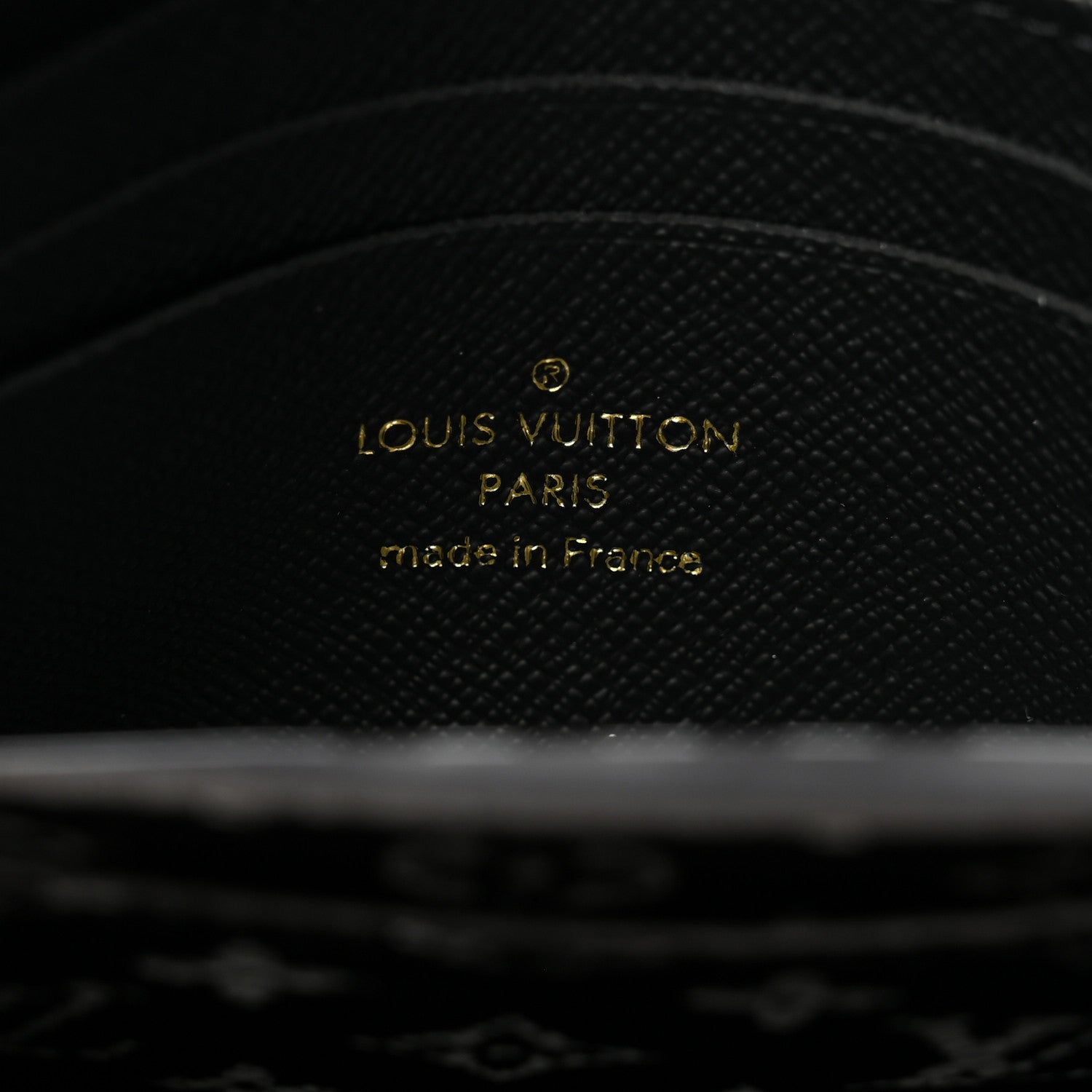 Louis Vuitton Monogram Giant Jungle Zippy Coin Purse Black 5 of 8