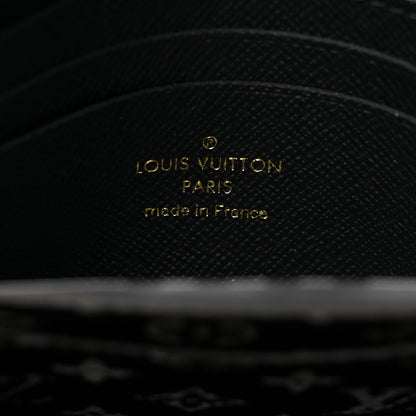 Louis Vuitton Monogram Giant Jungle Zippy Coin Purse Black 5 of 8
