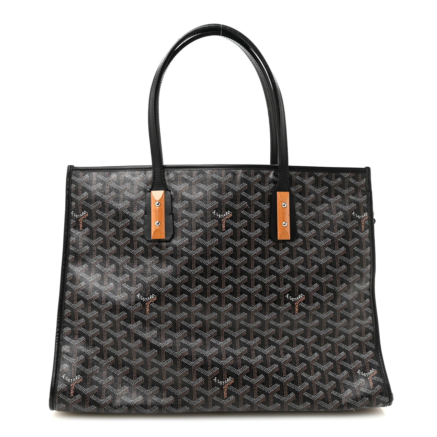 Goyardine Marquises Tote Black