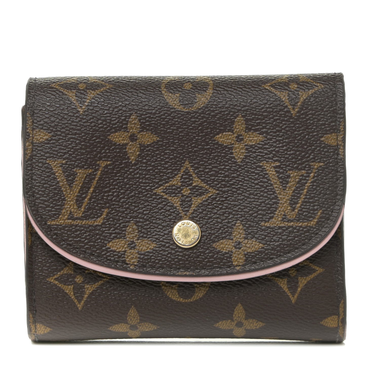 Monogram Ariane Compact Wallet Rose Ballerine