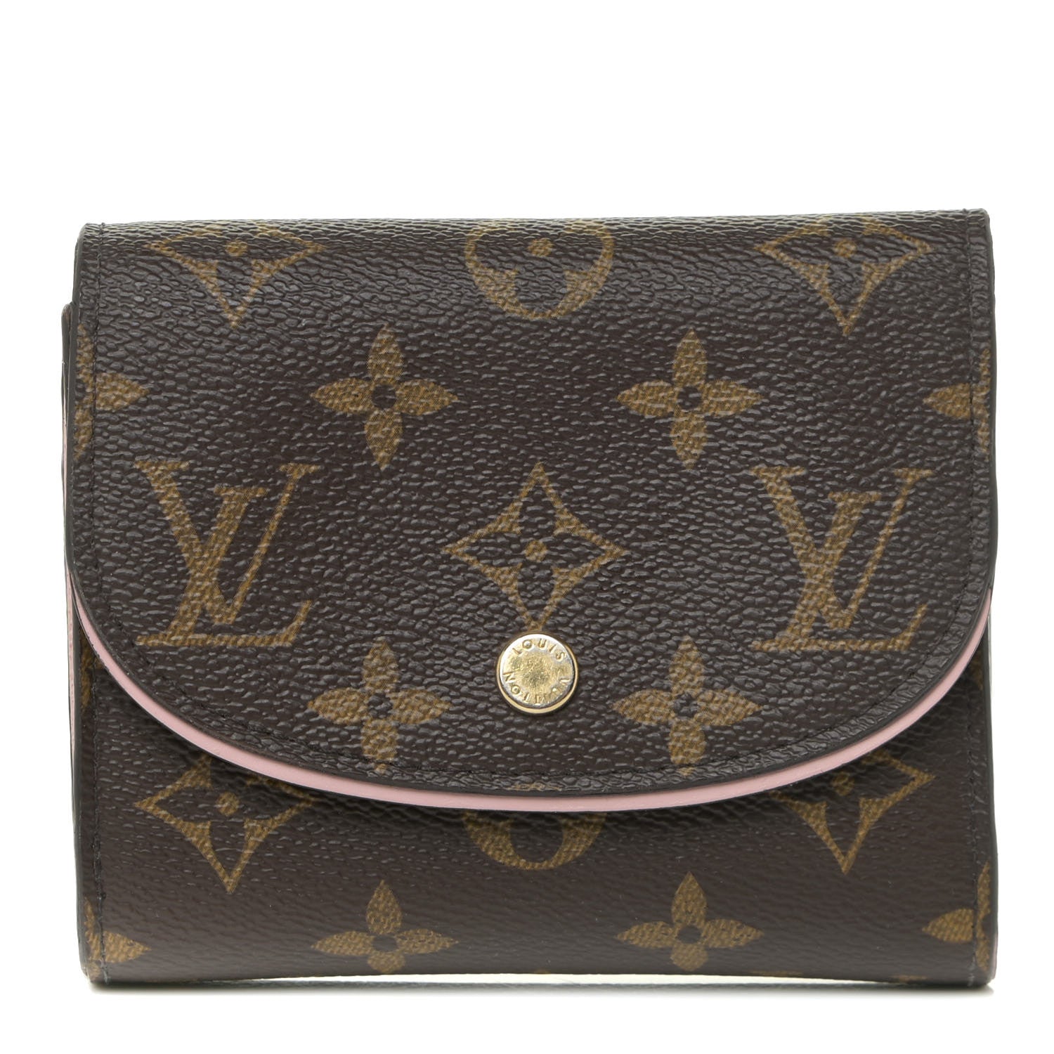 Louis Vuitton Monogram Ariane Compact Wallet Rose Ballerine 1 of 18
