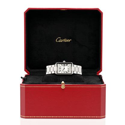 Cartier Stainless Steel 24mm Tank Solo Quartz Watch 5 of 5