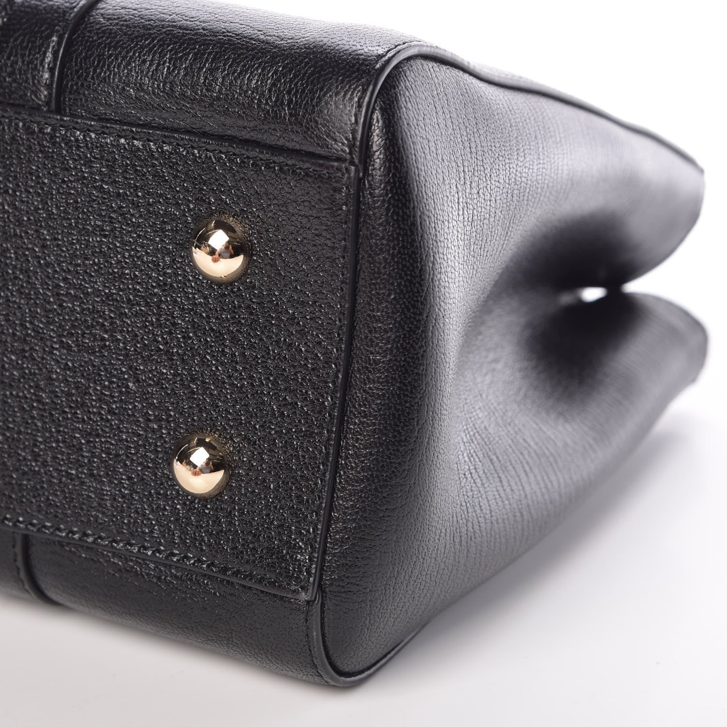 Mulberry Shiny Goatskin Small Bayswater Double Zip Tote Black 8 of 8