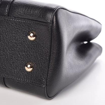 Mulberry Shiny Goatskin Small Bayswater Double Zip Tote Black 8 of 8