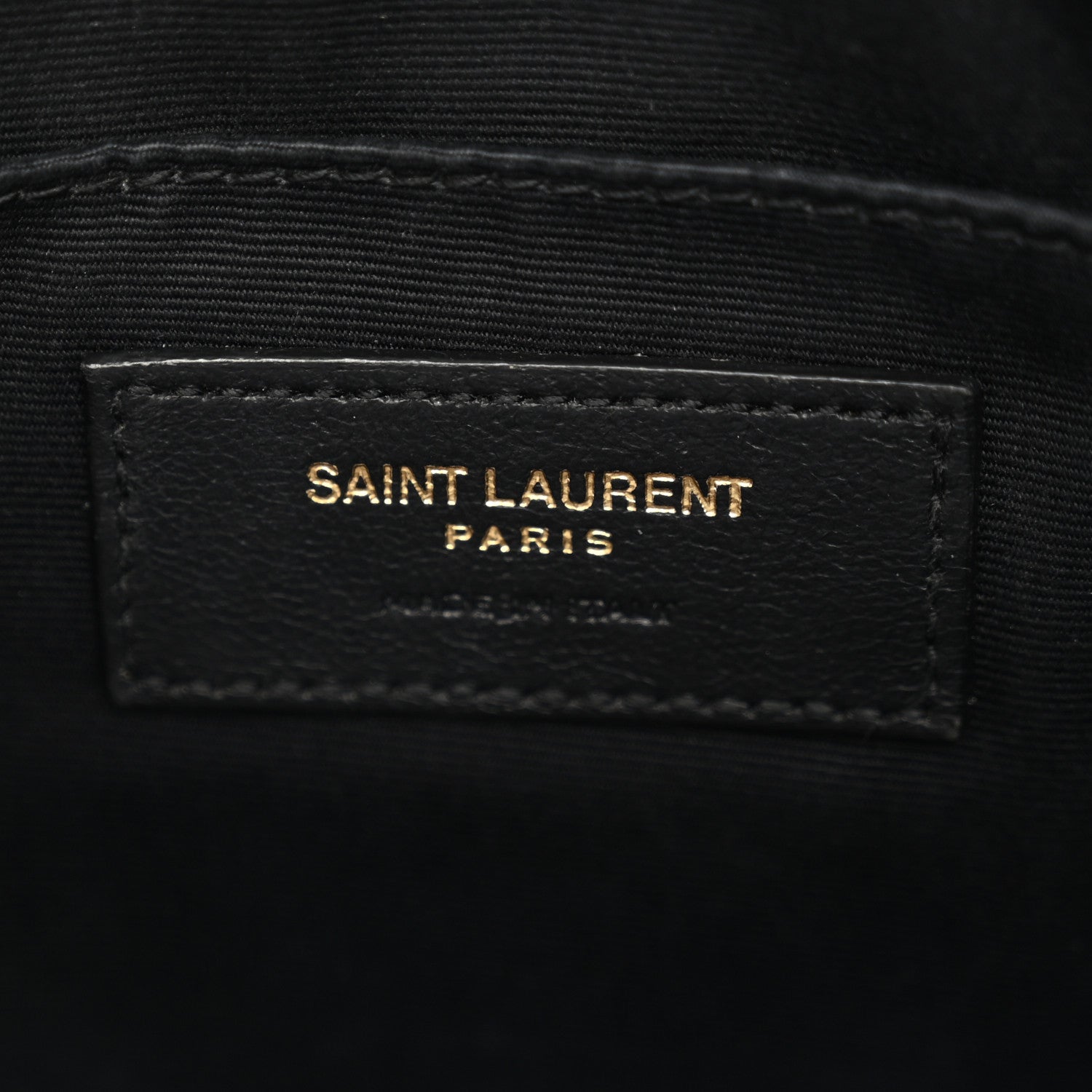 Saint Laurent Calfskin Matelasse Monogram Lou Camera Bag Dark Beige 6 of 15