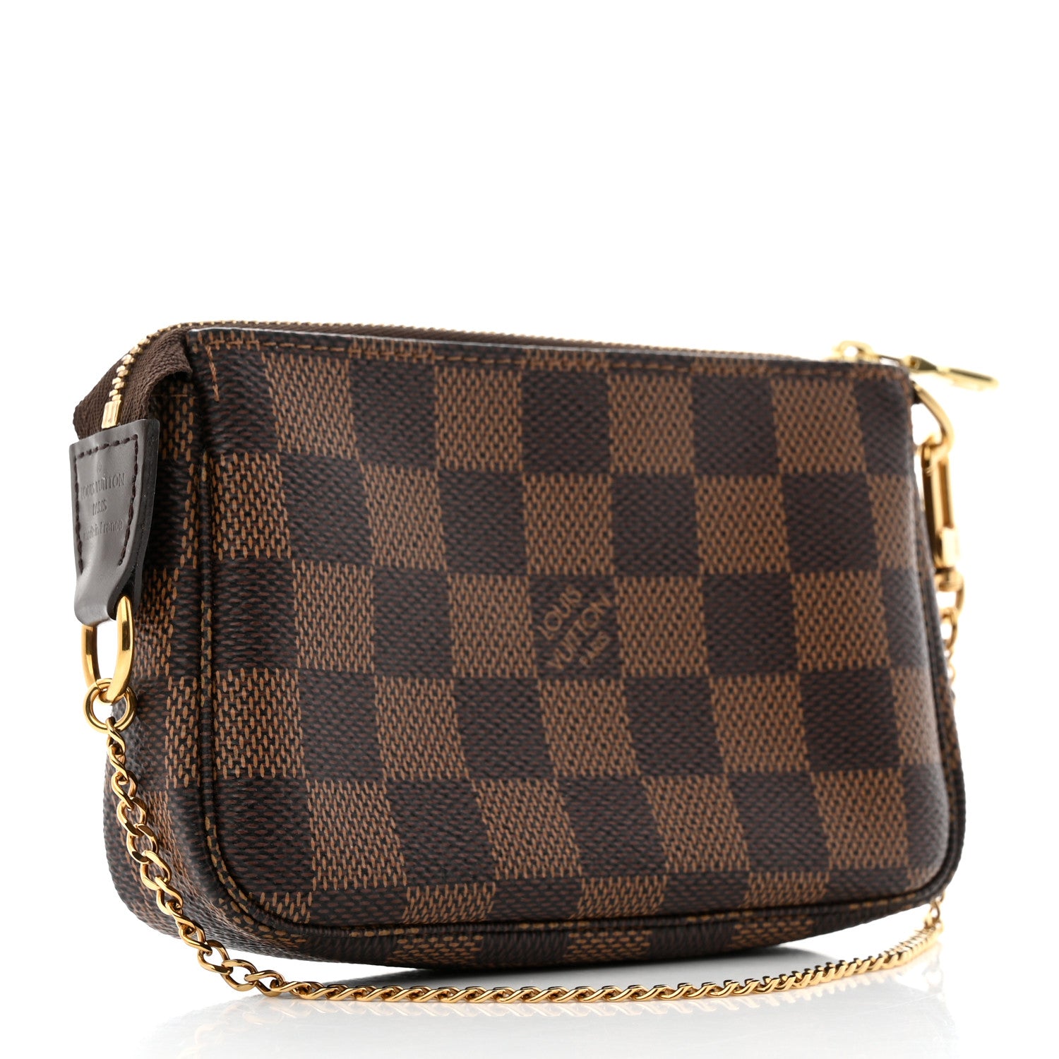 Louis Vuitton Damier Ebene Mini Pochette Accessories 3 of 7