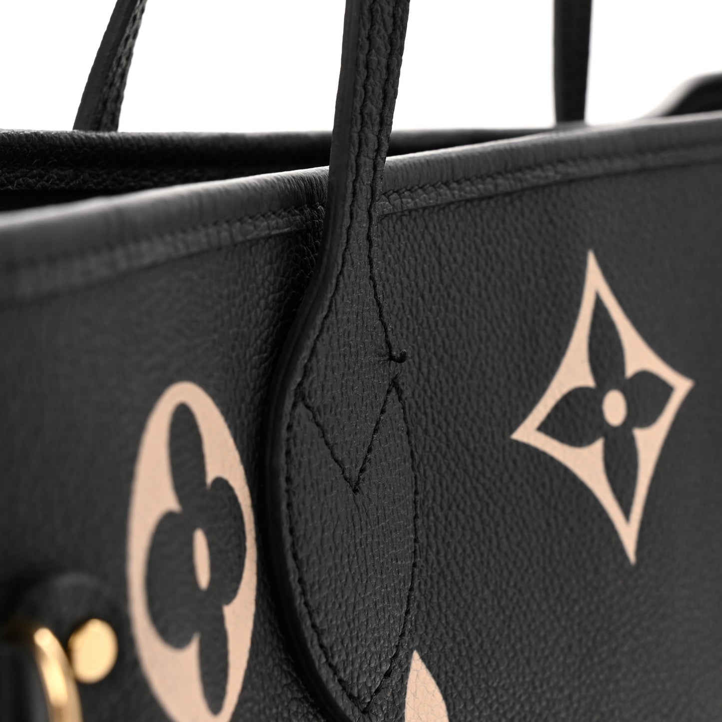 Empreinte Monogram Giant Neverfull MM Black Beige