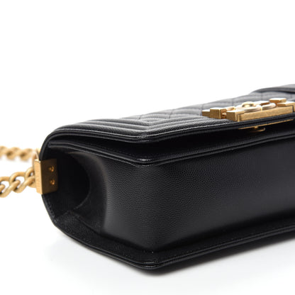 Chanel Caviar Quilted Small Boy Flap Black 7 of 12