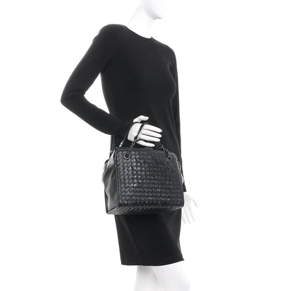 Bottega Veneta Nappa Ayers Intrecciato Small Tote Nero Black 2 of 18