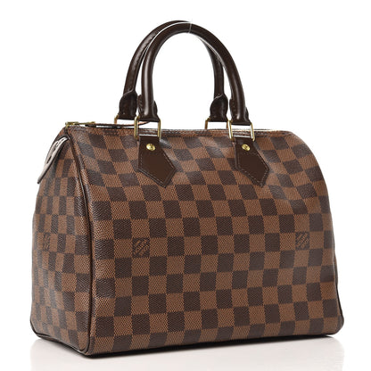 Louis Vuitton Damier Ebene Speedy 25 3 of 8
