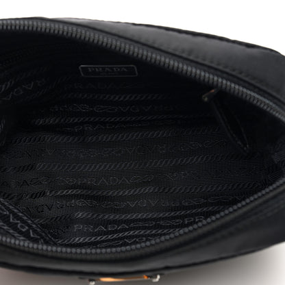 Prada Re-Nylon Vela Saffiano Wristlet Black 5 of 7