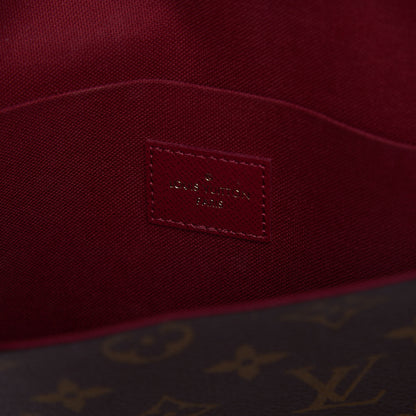 Louis Vuitton Monogram Pochette Felicie Chain Wallet Fuchsia 8 of 9