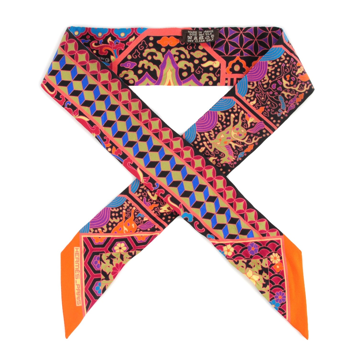 Hermes Silk Collections Imperiales Twilly 1 of 5