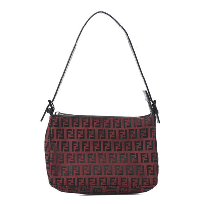 Fendi Zucchino Pochette Black Rosso 1 of 10