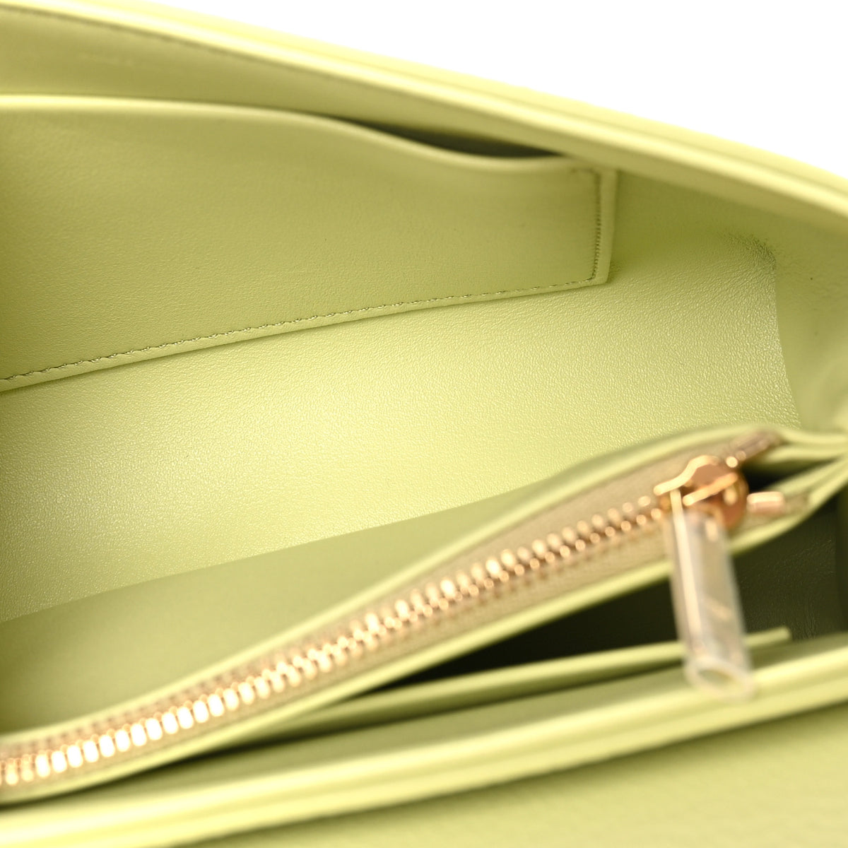 Supple Grained Calfskin Teen Nino Soft Lime