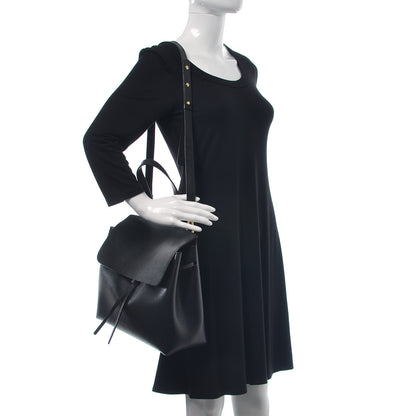Mansur Gavriel Saffiano Lady Bag Black Flamma 2 of 7