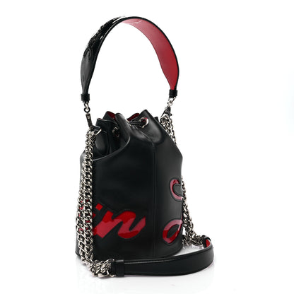 Christian Louboutin Calfskin Marie Jane Bucket Black 2 of 6