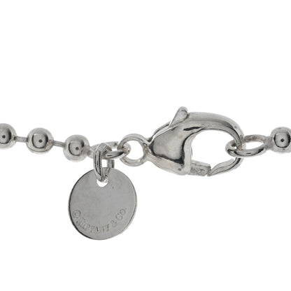 Tiffany Sterling Silver 1.2mm Bead Chain Necklace 20" 4 of 4
