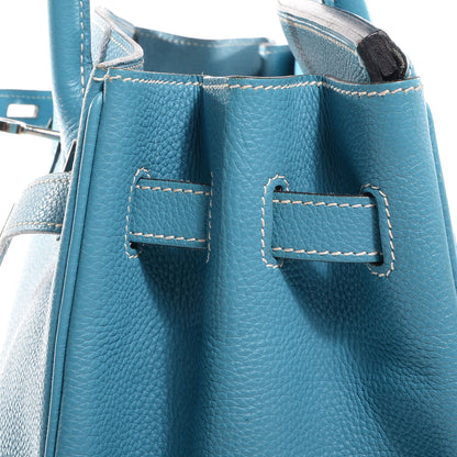 Hermes Togo Birkin 35 Blue Jean 21 of 23