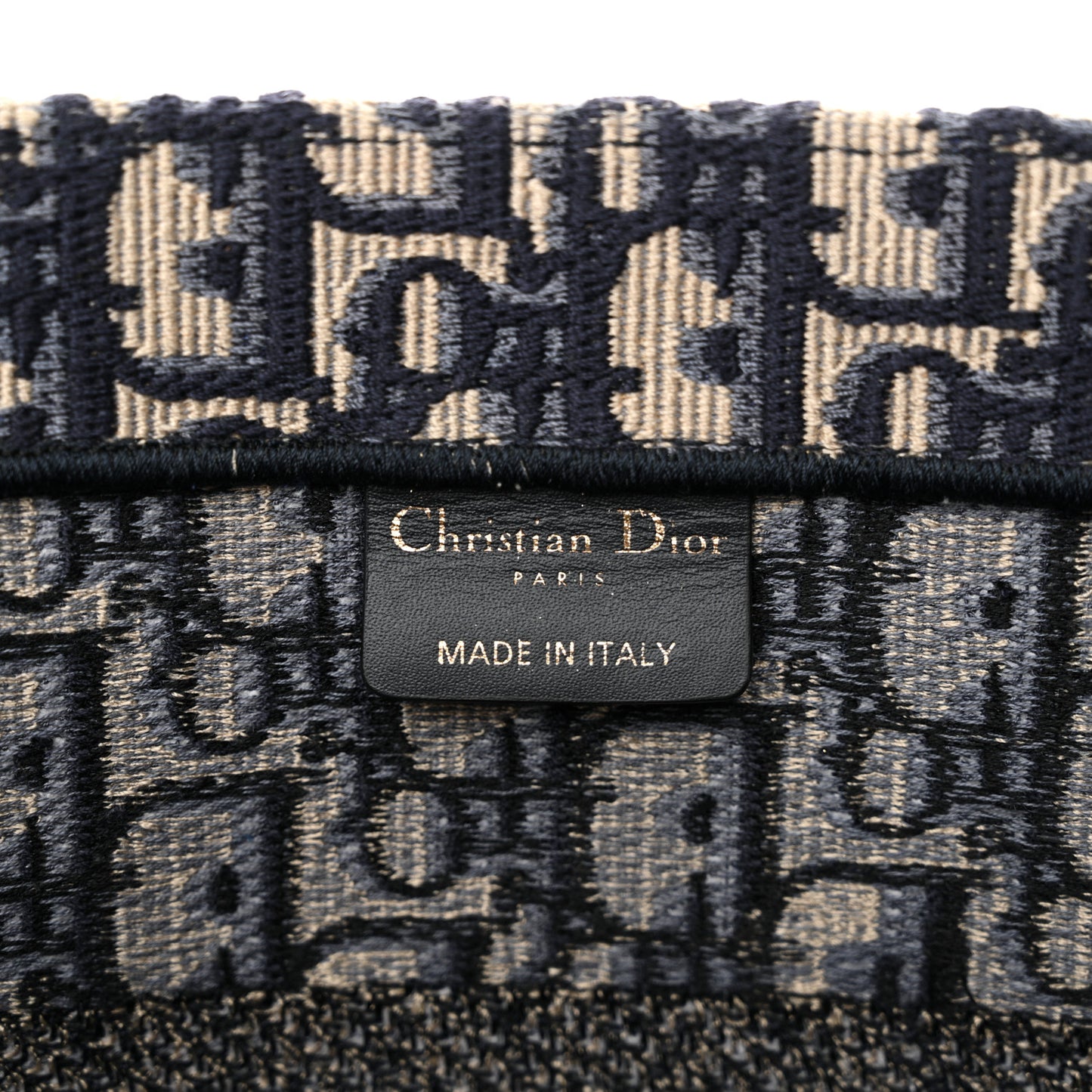 Oblique Medium Book Tote Blue Multicolor