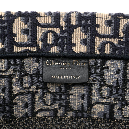 Christian Dior Oblique Medium Book Tote Blue Multicolor 6 of 14