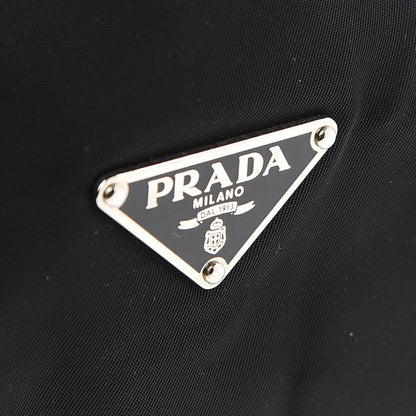Prada Tessuto Nylon Shoulder Bag Black 7 of 14