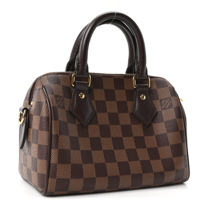 Louis Vuitton Damier Ebene Speedy Bandouliere 20 3 of 10