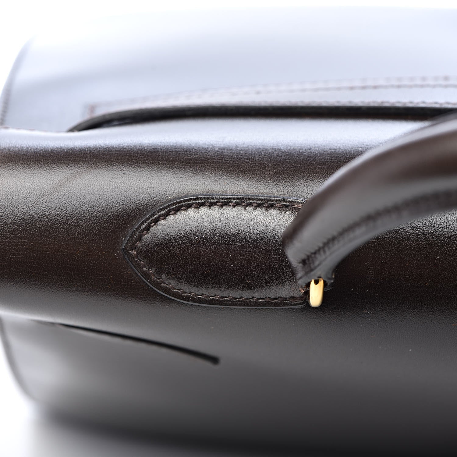 Hermes Box Kelly Sellier 35 Chocolate 22 of 44