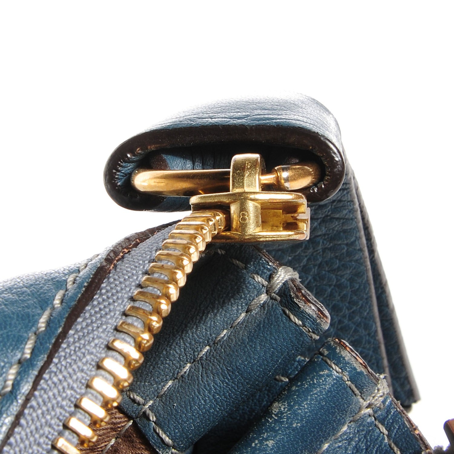 Chloe Calfskin Medium Marcie Satchel Overseas 9 of 9