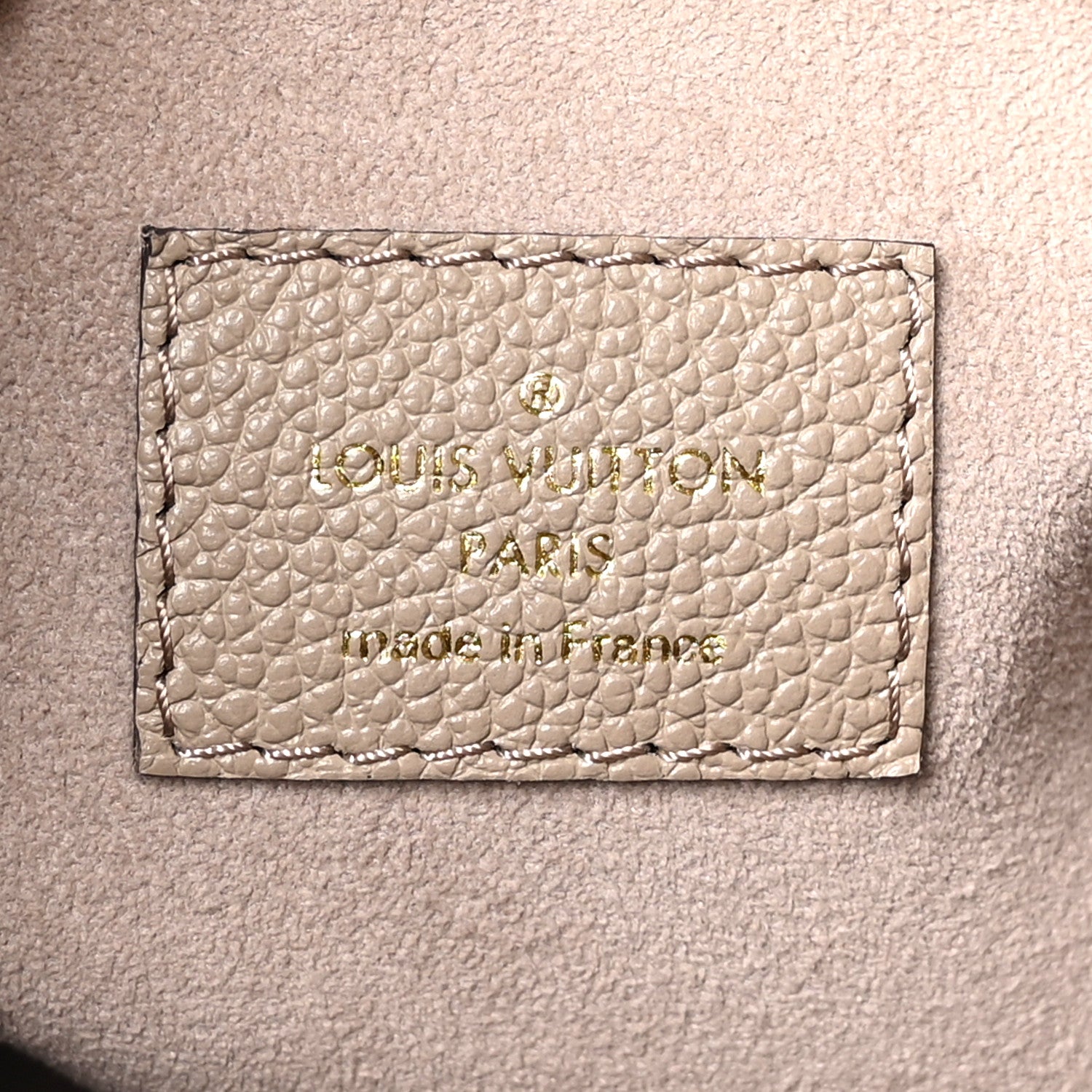 Louis Vuitton Empreinte Monogram Giant Onthego PM Tourterelle Creme 6 of 9