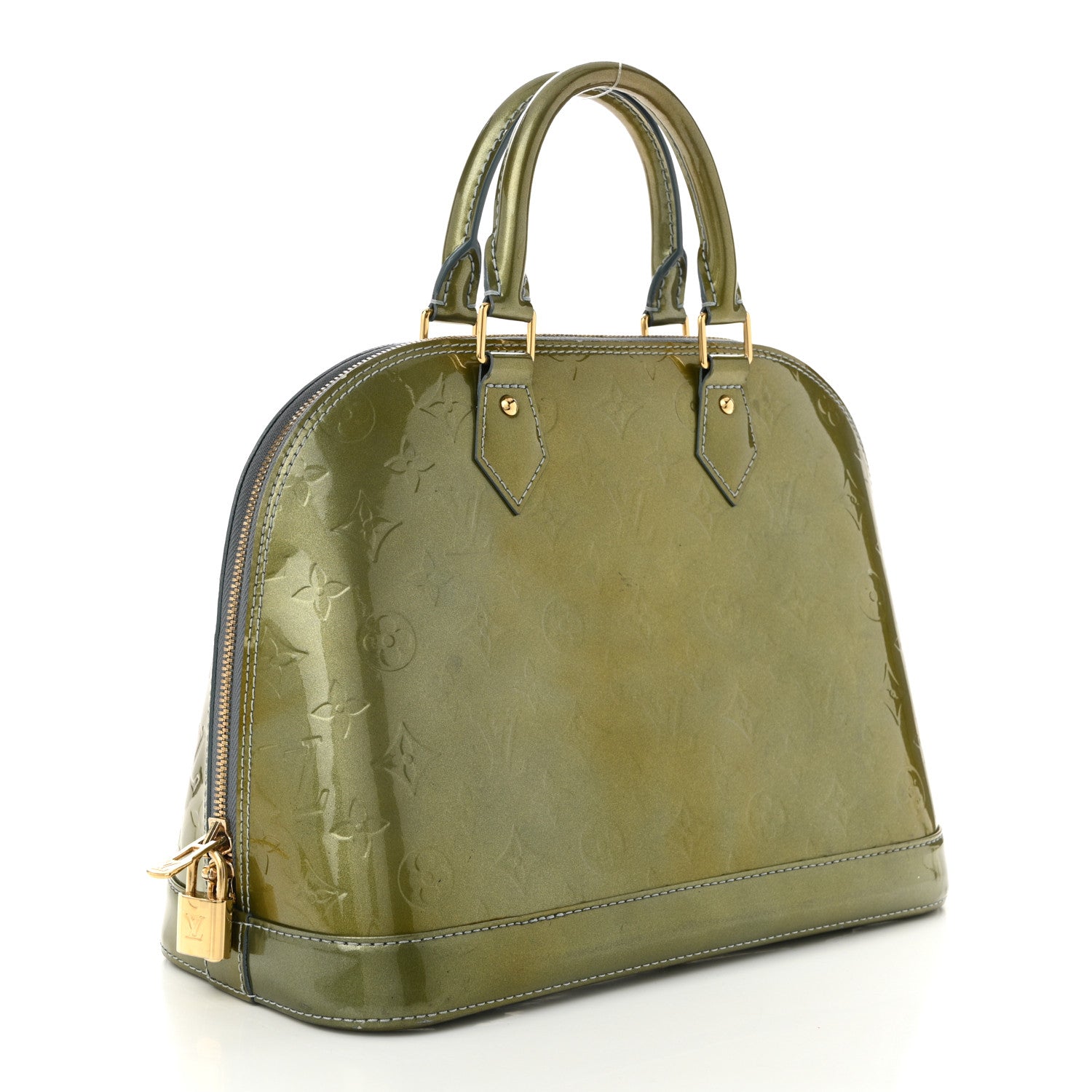 Louis Vuitton Vernis Alma PM Givre 3 of 13