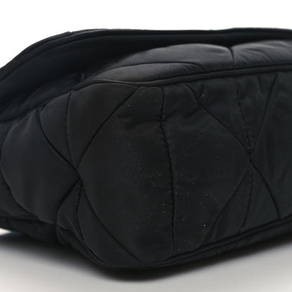 Prada Re-Nylon Quilted Padded Flap Shoulder Bag Black 9 of 12