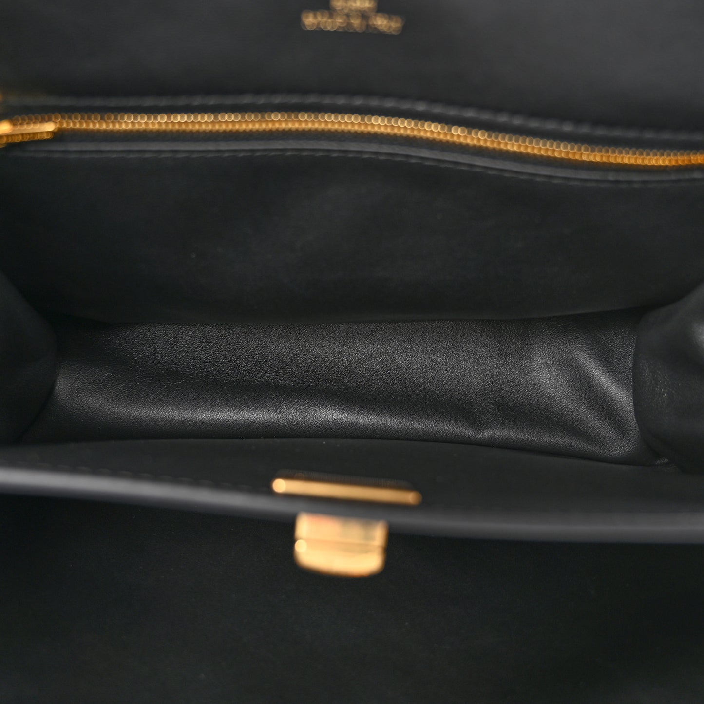 Natural Smooth Calfskin Small Rodeo Top Handle Handbag Black