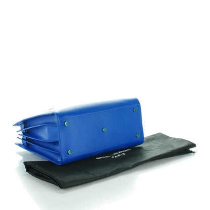 Saint Laurent Calfskin Small Sac De Jour Cobalt 4 of 7