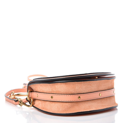 Chloe Calfskin Suede Small Nile Bracelet Bag Canyon Sunset 4 of 7