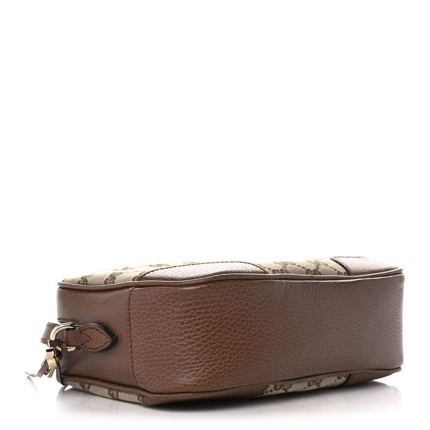 Gucci Monogram Mini Bree Messenger Bag Beige Tabacco 4 of 11