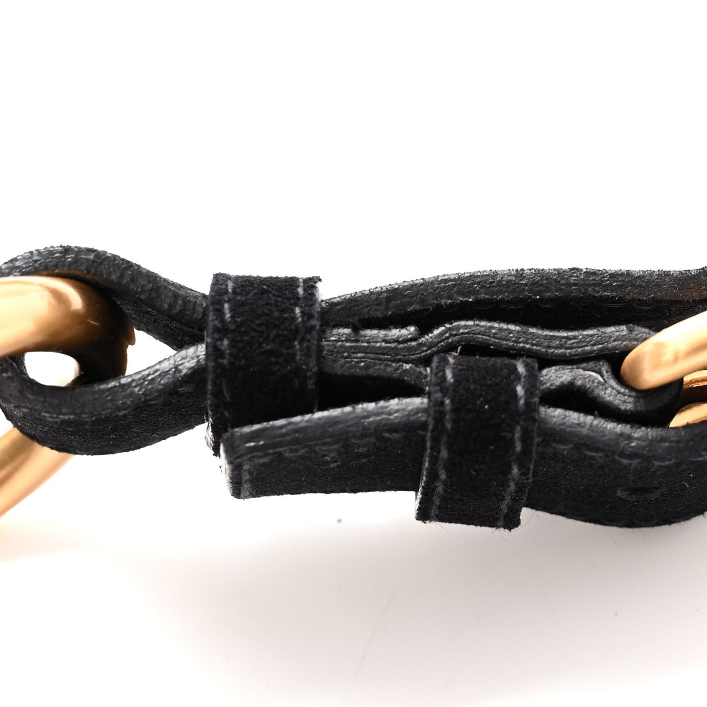 Scamosciato Suede Shoulder Bag Black