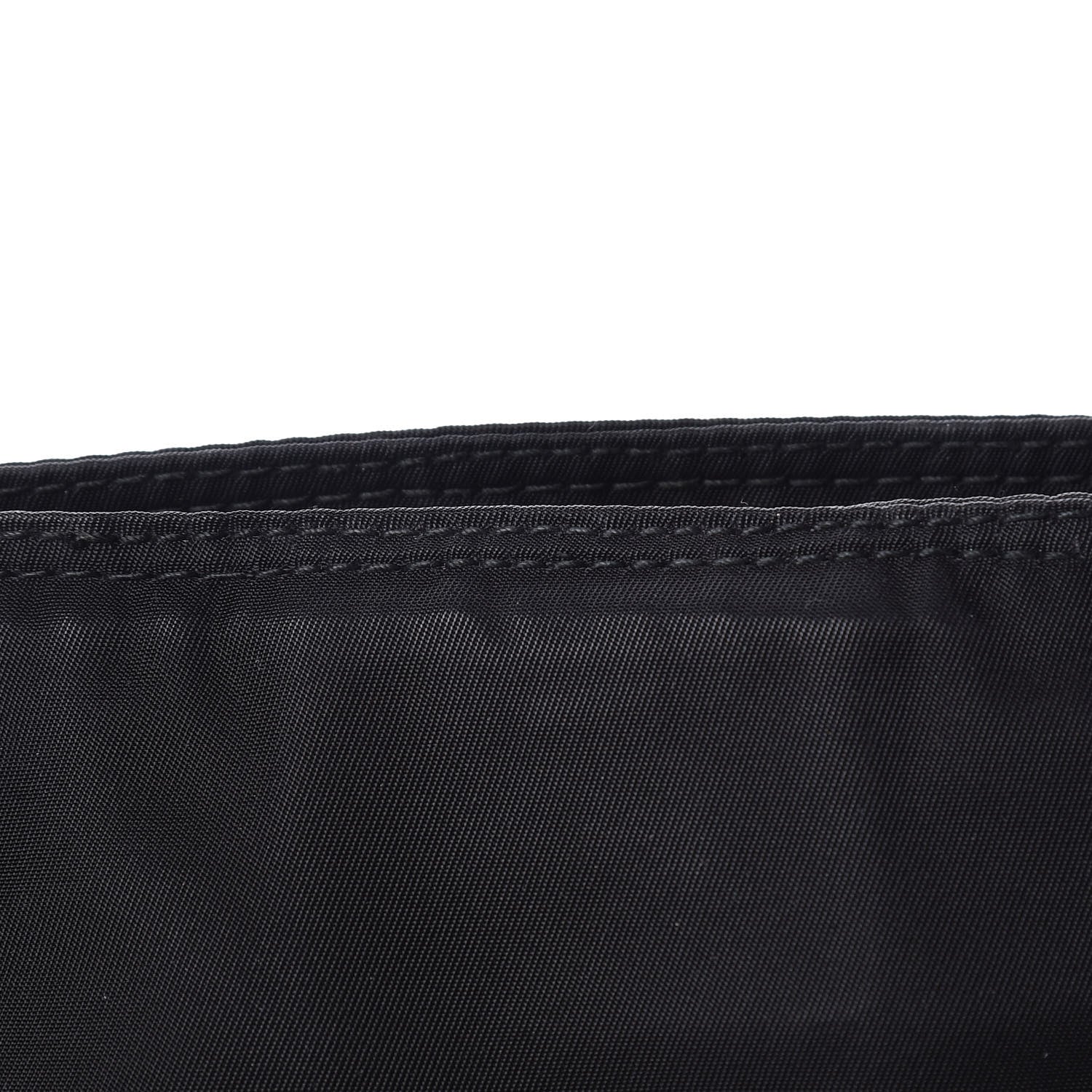 Prada Nylon Vela Small Flat Messenger Bag Black 8 of 10