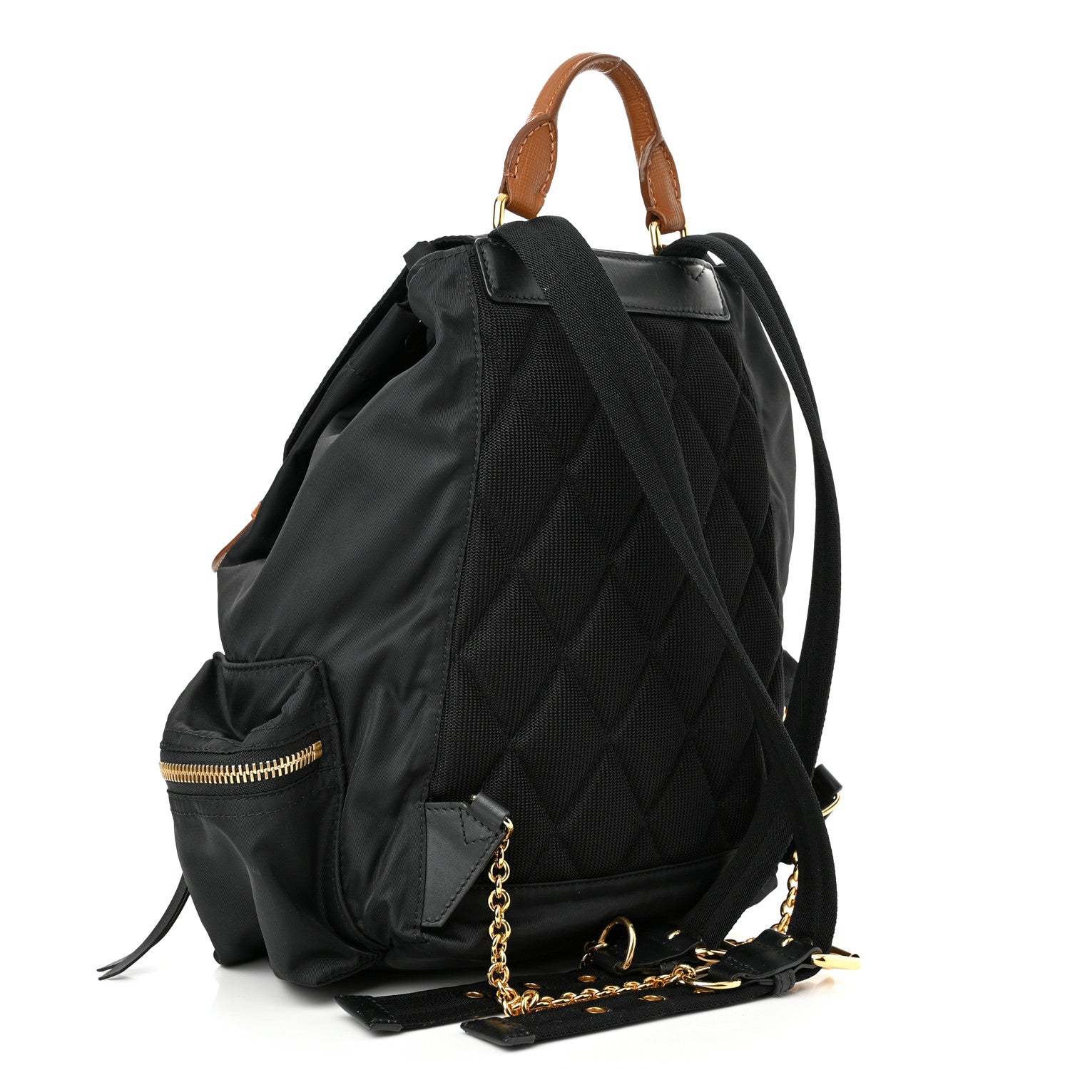 Burberry Nylon Medium Rucksack Backpack Black 3 of 11