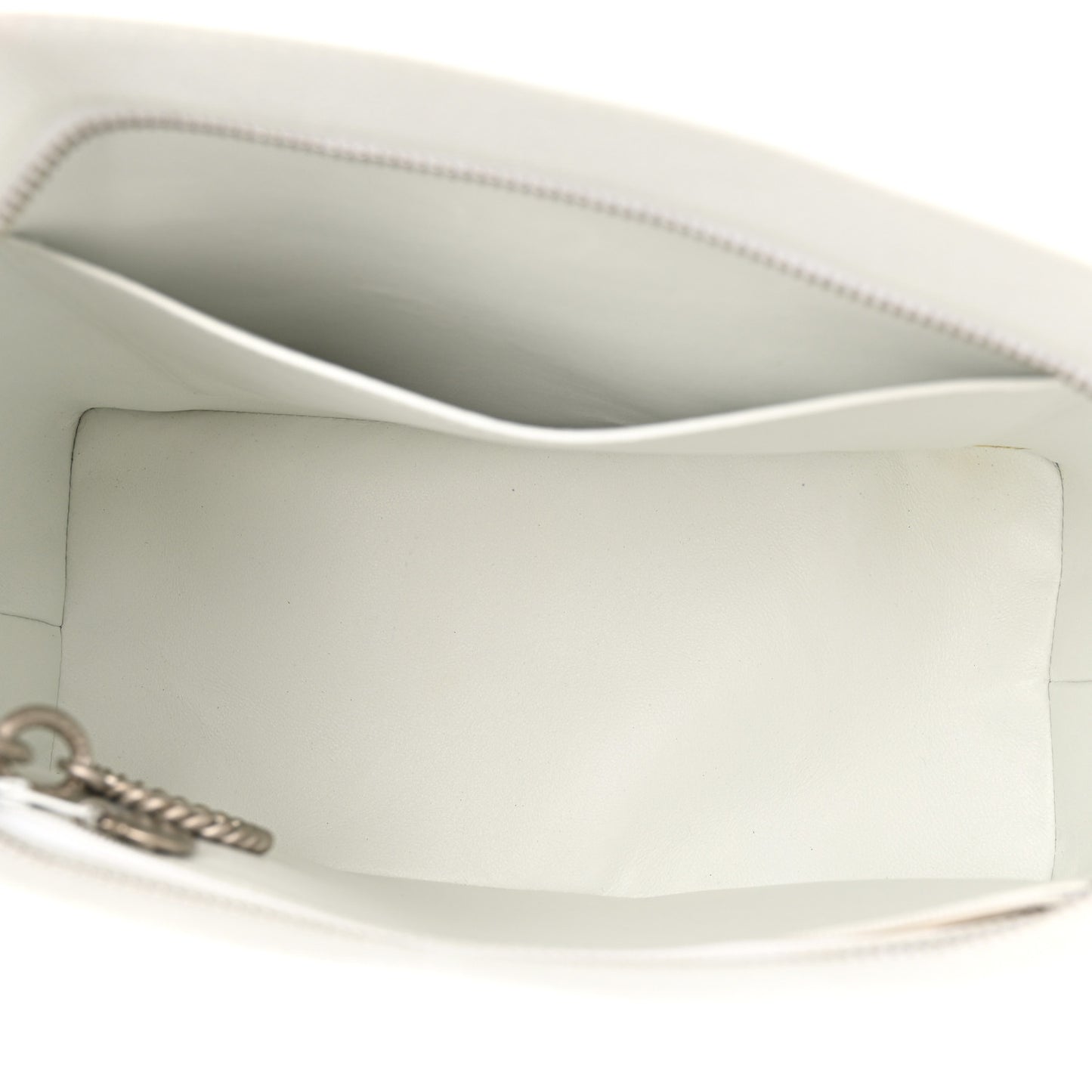 Caviar Quilted Medallion Tote White