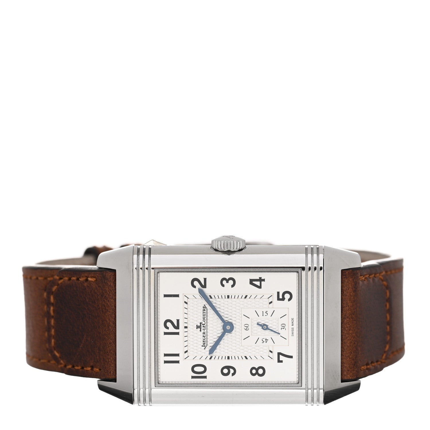 Jaeger-LeCoultre Stainless Steel Calfskin 28.3mm Reverso Manual Winding Watch Q3848422 2 of 5