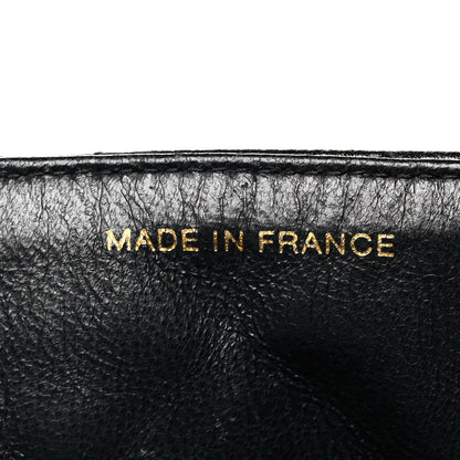 Chanel Caviar Quilted Jumbo Kelly Flap Black 7 of 13