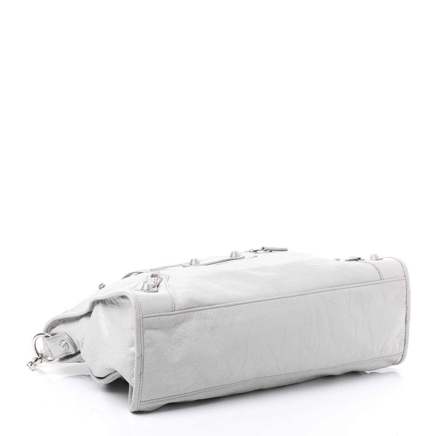 Agneau Giant 12 Silver Hardware City Gris Glace