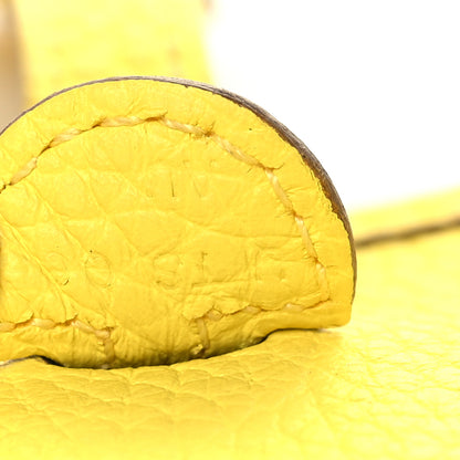 Hermes Taurillon Clemence Evelyne TPM Lime 7 of 10