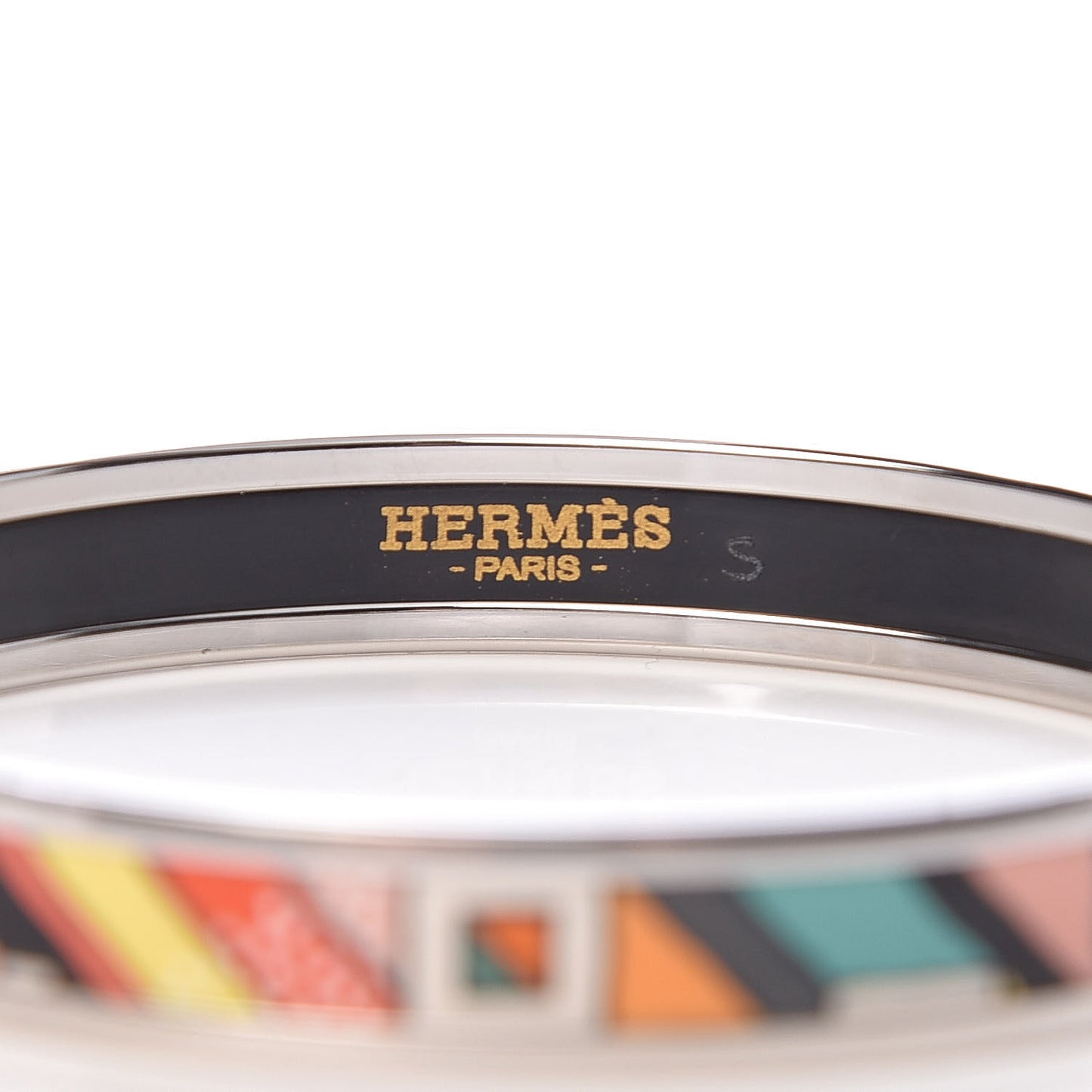 Enamel Printed On A Summer Day Narrow Bracelet 62 Futurisme